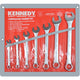 Kennedy 1/8-1/2WHIT CV COMBINATION SPANNER SET 7PC