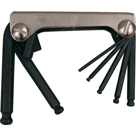 Kennedy HEXAGON BALL WRENCH CLIP SET - INCH 7-PCE