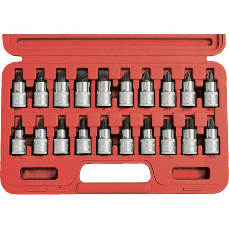 Kennedy-Pro - 1/2 inch Drive,  20 Pc Mech Torx  S/Drive Bit Set