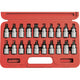 Kennedy-Pro - 1/2 inch Drive,  20 Pc Mech Torx  S/Drive Bit Set