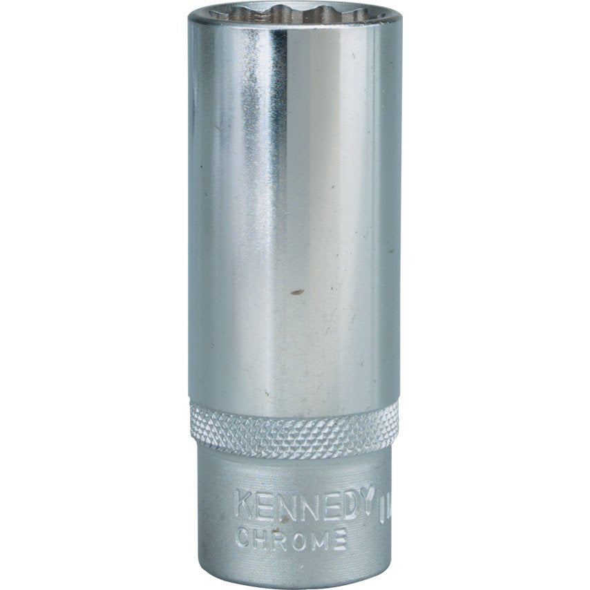 Kennedy-Pro - 3/8 inch Drive, 3/8 inch Bi-Hexagon Deep Sockets - 12 Points