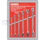 Kennedy-Pro 8-19mm DOUBLE ENDED SWIVEL SOCKET SET 6PC
