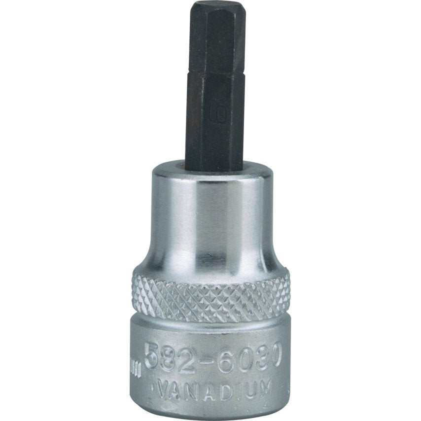 Kennedy-Pro - 3/8mm Drive, 6mm Screwdriver Bit Sockets - 6 Points - generaltechuae