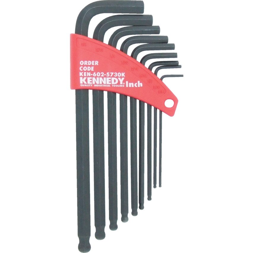 Kennedy IMPERIAL L-WRENCH BALL DRIVER SET (9-PCE) - generaltechuae