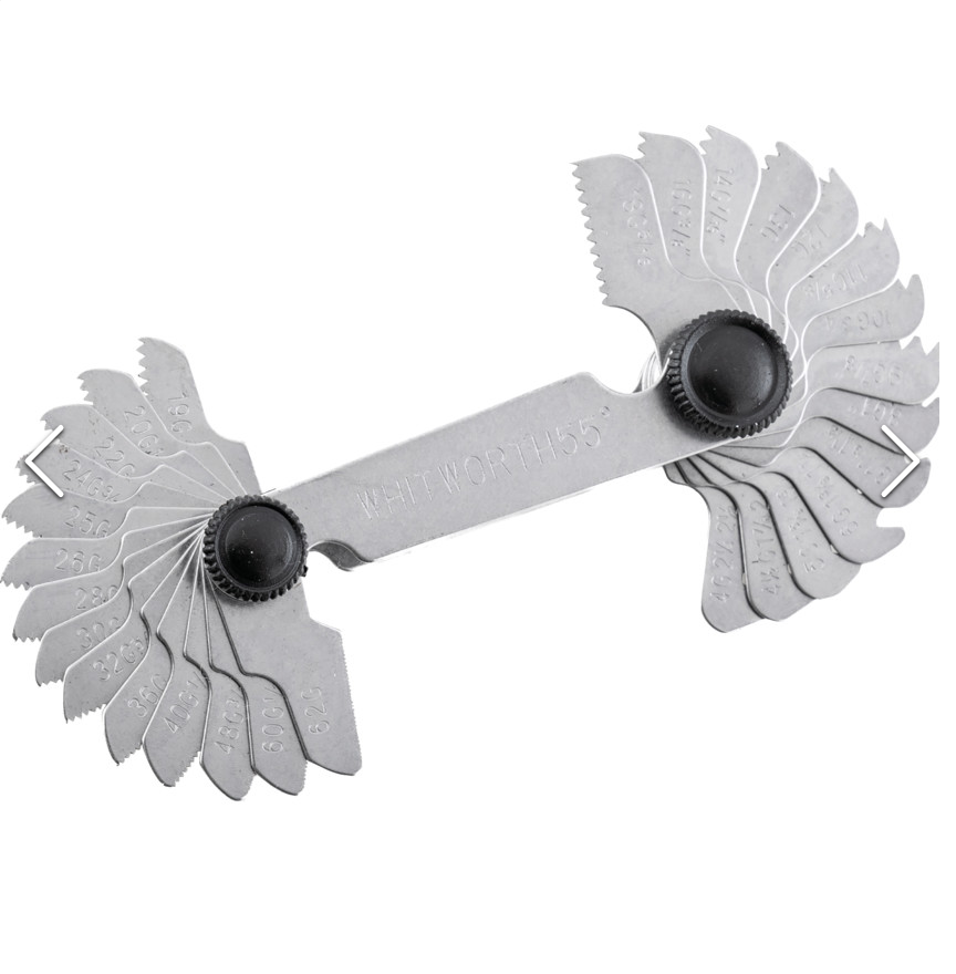 Kennedy KEN5181000K | 28 BLADE SCREW PITCH GAUGE 55 DEG WHIT