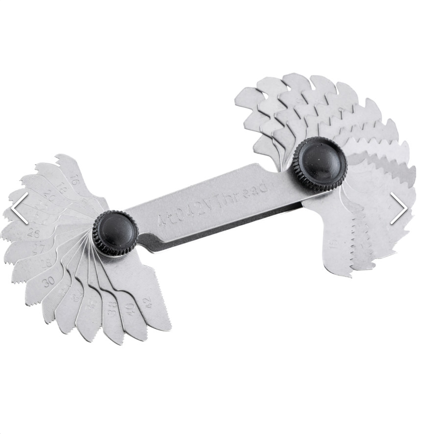 Kennedy KEN5181070K | 30 BLADE SCREW PITCH GAUGE |  60 DEG AMERICAN