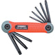Kennedy PRO-TORQ TORX FOLDING HAND CLIP SET T9-T40 (8-PCE)