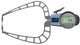 KROEPLIN K450S, 0 - 50 mm, DIGITAL EXTERNAL MEASURING GAUGE FOR GROOVES AND THICKNESS MEASUREMENT