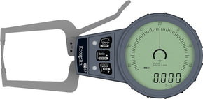 Kroeplin C015, 0-15 mm, Digital external measuring gauge for grooves and thickness measurement