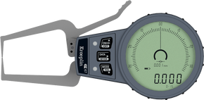 KROEPLIN C015S, 0 - 15MM, DIGITAL EXTERNAL MEASURING GAUGE FOR GROOVES AND THICKNESS MEASUREMENT