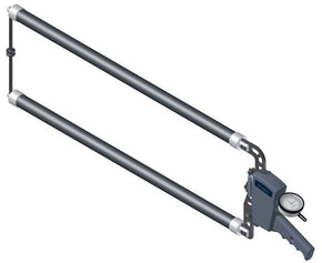 Kroeplin D16200, 0 - 200 mm, ANALOG EXTERNAL MEASURING GAUGE FOR GROOVES AND THICKNESS MEASUREMENT