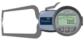 Kroeplin K220S, 0 - 20 MM, DIGITAL EXTERNAL MEASURING GAUGE FOR GROOVES AND THICKNESS MEASUREMENT