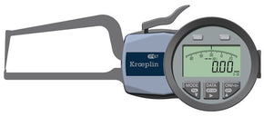 KROEPLIN K2R20S, 0 - 20 mm, DIGITAL EXTERNAL MEASURING GAUGE FOR TUBE WALL THICKNESS