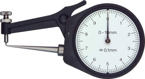 KROEPLIN POCO 2R, 0 - 10 mm, ANALOG EXTERNAL MEASURING GAUGE FOR TUBE WALL THICKNESS