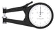 KROEPLIN POCO 2T, 0 - 10 mm, ANALOG EXTERNAL MEASURING GAUGE FOR FOAMED MATERIAL AND FOILS