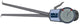 KROEPLIN H415, 15 - 65 MM, ANALOG INTERNAL MEASURING GAUGE