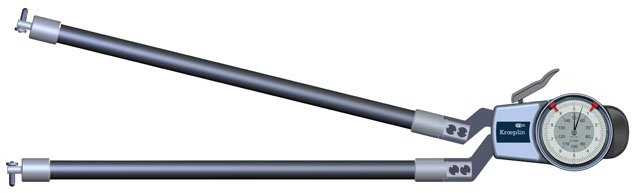 KROEPLIN H850, 50 - 150 MM, ANALOG INTERNAL MEASURING GAUGE
