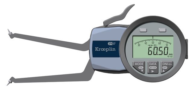 KROEPLIN G2G40, 40 - 60 MM, DIGITAL  Internal measurement for blind holes