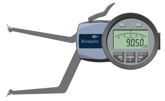 KROEPLIN G2G70, 60 - 80 mm, DIGITAL Internal measurement for blind holes