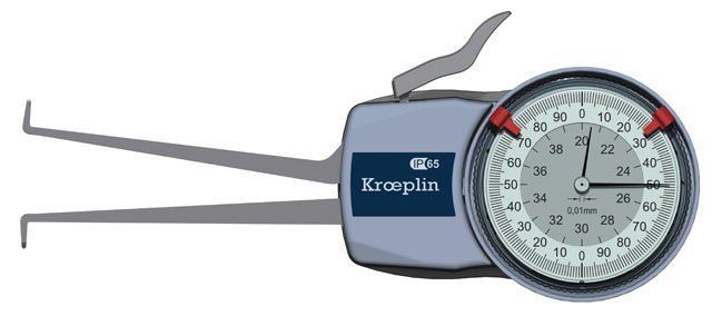 Kroeplin H220, 20 - 40 MM, Analog Internal Measuring Gauge
