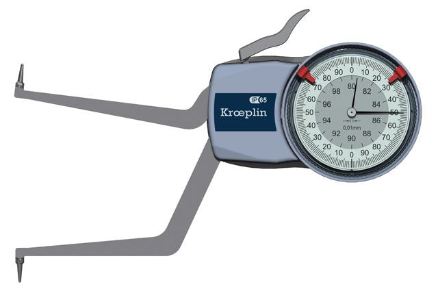 KROEPLIN H280, 80 - 100 MM, ANALOG INTERNAL MEASURING GAUGE
