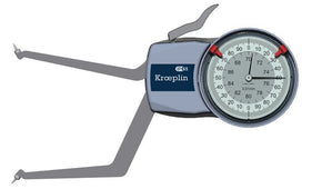 KROEPLIN H2G70, 60 - 80 mm, ANALOG Internal measurement for blind holes
