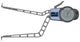 KROEPLIN H4100, 100 - 150 MM, ANALOG INTERNAL MEASURING GAUGE