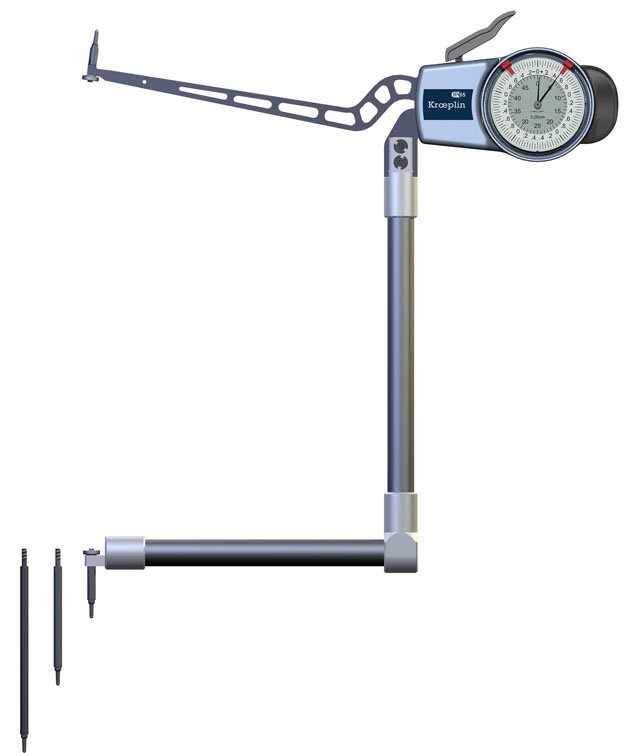 Kroeplin H4M300, 300 - 430 mm, ANALOG Internal comparison measurement