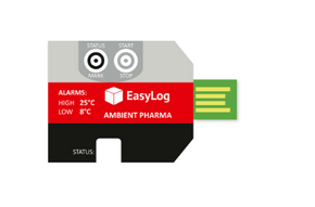 Lascar EasyLog  |  EL-PDF-1-004 PK10 Pack of 10 Ambient Pharma Goods Data Logger - generaltechuae