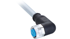 OPTEX FA M84CN-10L | M8 4-Pin Connector Cable | L-shaped, 10 m