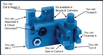 Flexbar 15162 | Machinable Wax Block | 5 x 10 x 3 - generaltechuae (3)