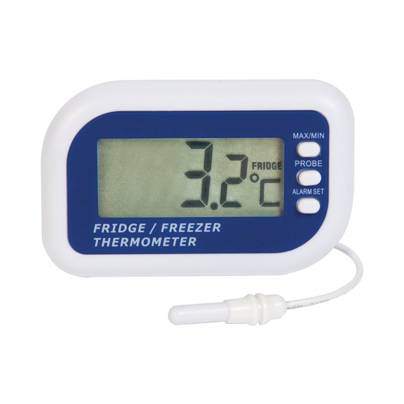 ETI 810-225 | Digital Fridge Freezer Alarm Thermometer | Dual Sensors, -24.9 to 69.9 °C - generaltechuae