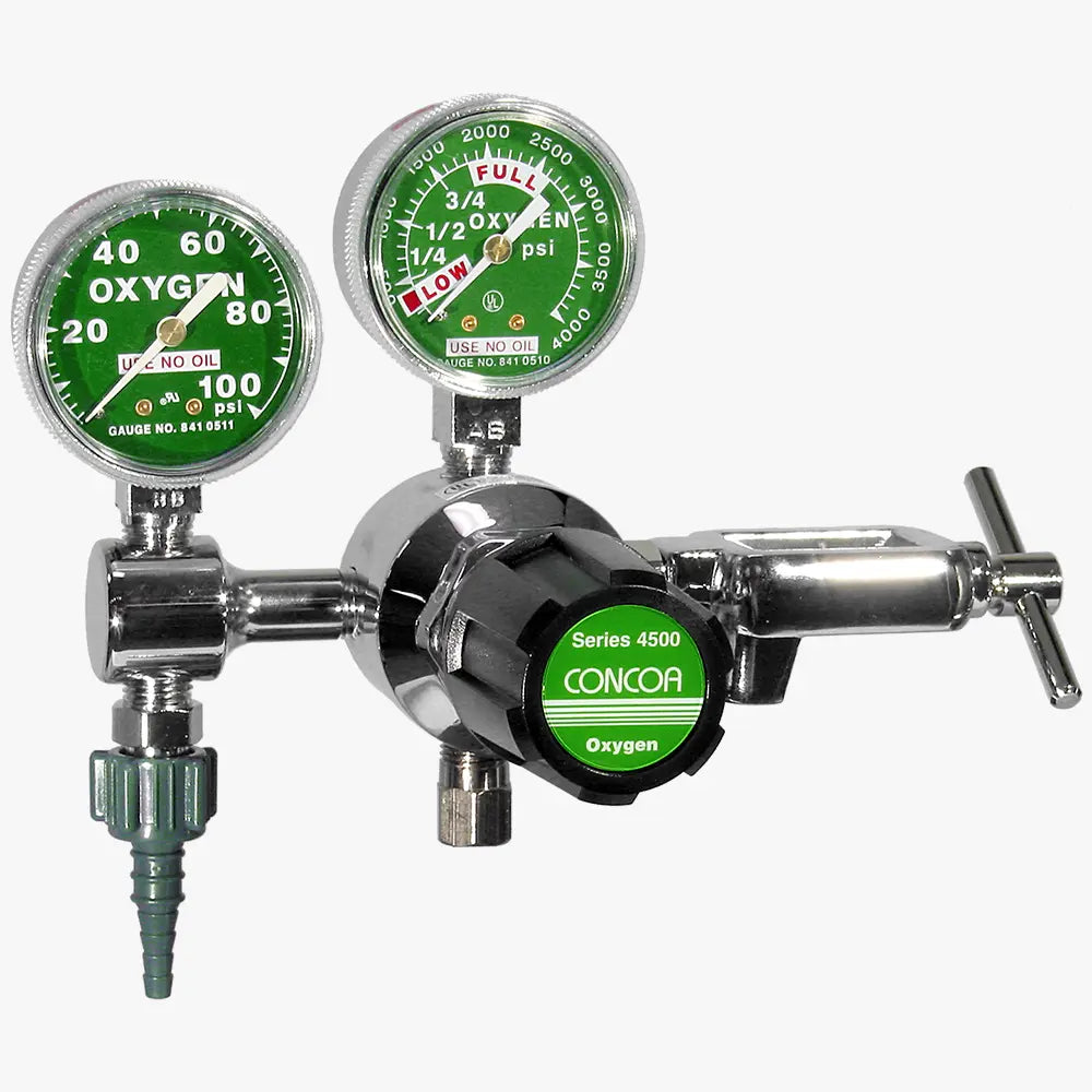 CONCOA 8064552-01-1 | Medical Oxygen Regulator | Preset 50 PSIG, CGA 540-H Inlet