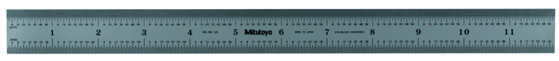 Mitutoyo 12, Inch Steel Rule