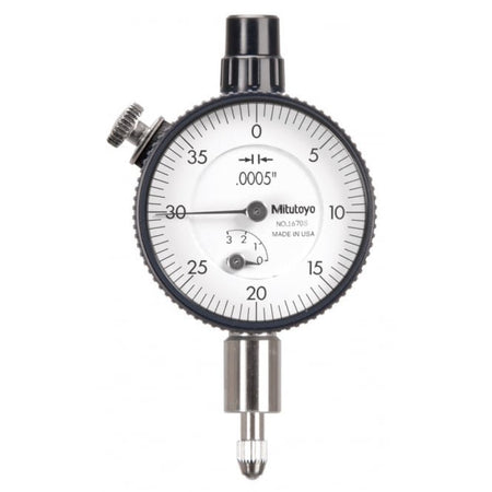 Mitutoyo 1670S Compact Dial Indicator Range 0.1", Graduation 0.0005"