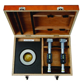 Mitutoyo Digimatic Holtest Three-Point Bore Micrometer Non-Interchangeable-Head Sets, Range 2 - 3" (50.8 - 76.2 mm)
