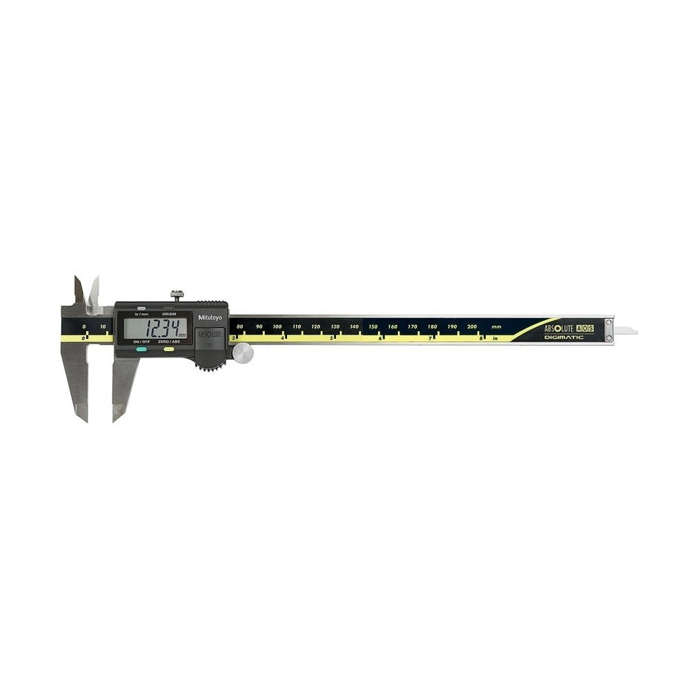Mitutoyo 500-197-30 ABSOLUTE AOS Digimatic Caliper 0-200mm / 0-8"