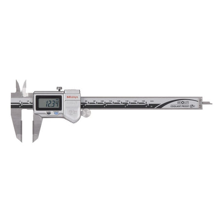 Mitutoyo 500-737-10 ABSOLUTE Digimatic Coolant Proof Caliper 0-150mm / 0-6", Carbide tipped jaws