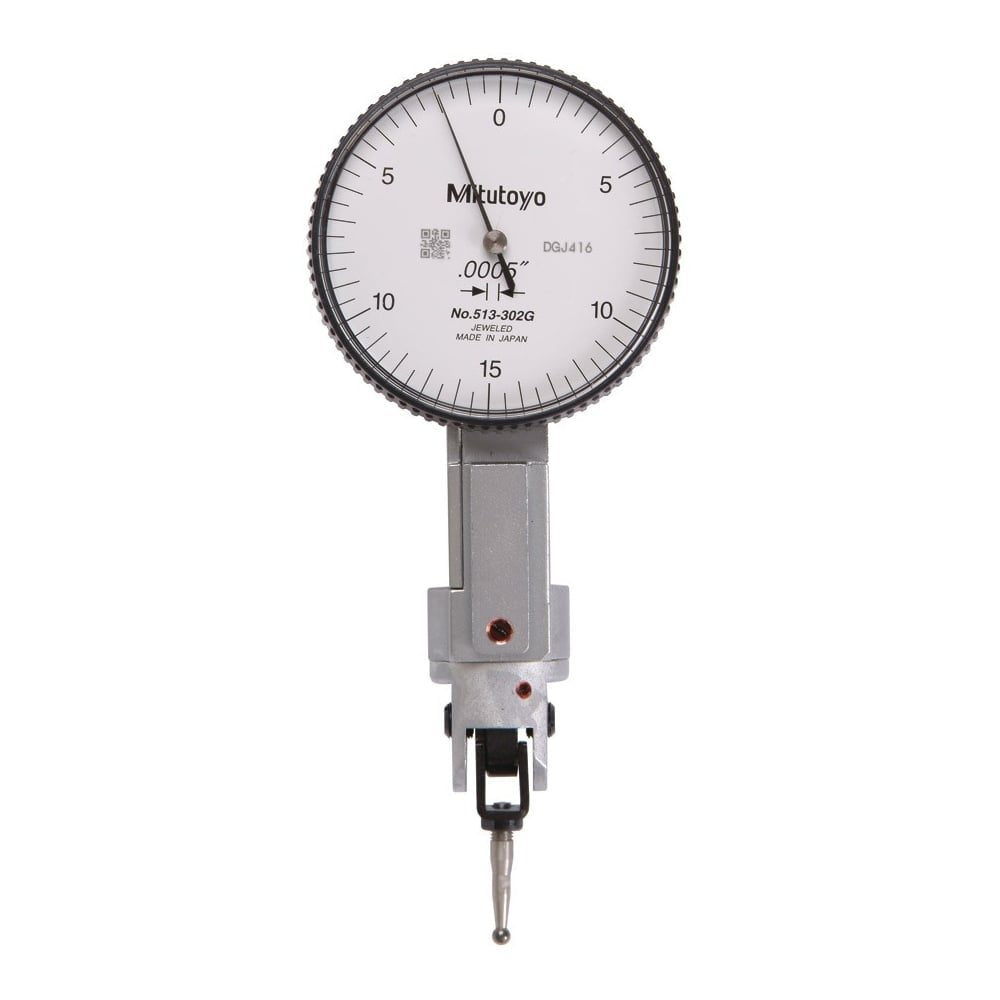 Mitutoyo 513-302GT Universal lever Indicator Range 0.03", Graduation .0005" Full Set