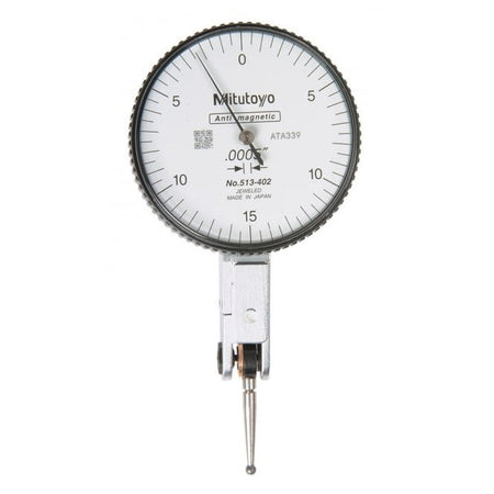 Mitutoyo 513-402T Lever Indicator, Range 0.03", Graduation .0005" Full Set