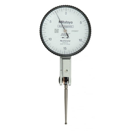 Mitutoyo 513-412T Lever Indicator, Range 0.03", Graduation .0005", Full Set