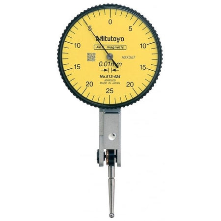Mitutoyo 513-424T Lever Indicator Range 0.5mm, Graduation 0.01mm Full Set