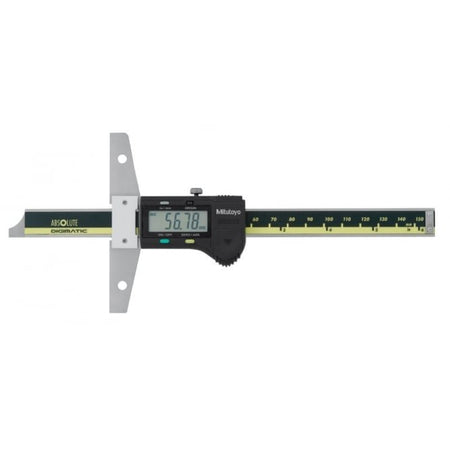 Mitutoyo 571-211-20 ABSOLUTE Digimatic Depth Gauge 0-150mm / 0-6", Resolution 0.01 mm (.0005")