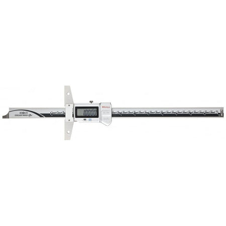 Mitutoyo 571-263-10 ABSOLUTE Digimatic Coolant Proof Depth Gauge 0-300mm / 0-12", Resolution 0.01 mm (.0005")