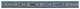 Mitutoyo 6, Inch Steel Rule