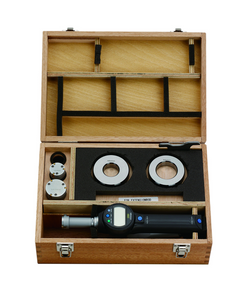 Mitutoyo 568-930 Digital ABS Borematic interchangeable head bore gauge set,
1 to 2 inch range