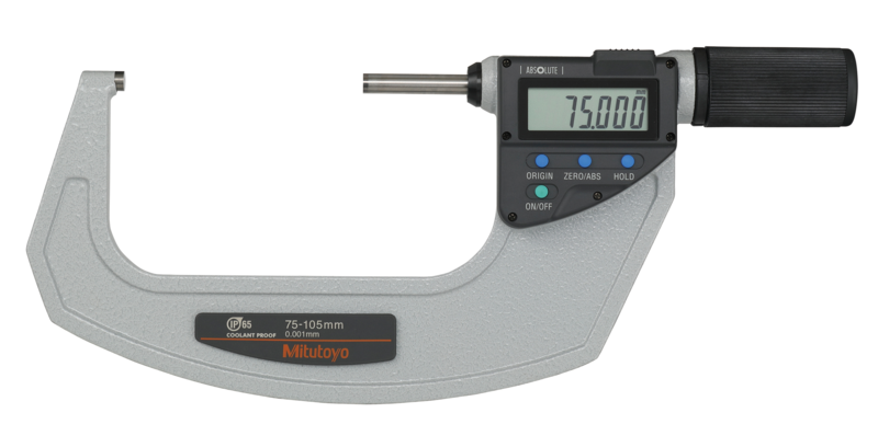 Mitutoyo 293-669-20 Digital Absolute Micrometer QuickMike 75-105mm - generaltechuae