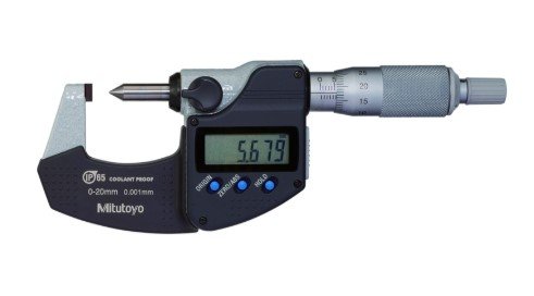 Mitutoyo 342-271 | Digimatic Crimp Height Micrometer | Resolution 0.001mm | Accuracy ±3µm | Range 0 to 20mm