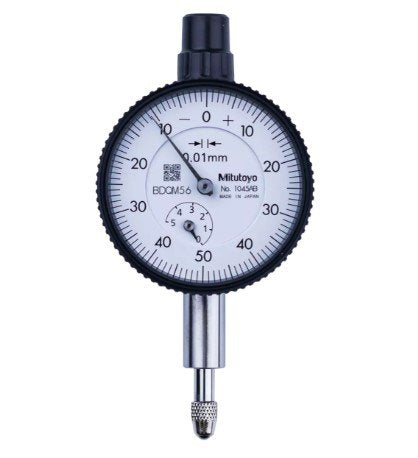 Mitutoyo 1045AB | Dial Gauge | Flat Back | ISO Type | Series 1 | Graduation 0.01 mm | Range 5mm - generaltechuae