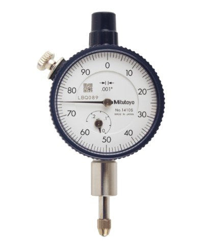 Mitutoyo 1410SB-10 | Dial Indicator | Flat Back | AGD/ANSI | Series 1 | Jeweled Bearing | Graduation 0.001 inch | Range 0.25 inch - generaltechuae